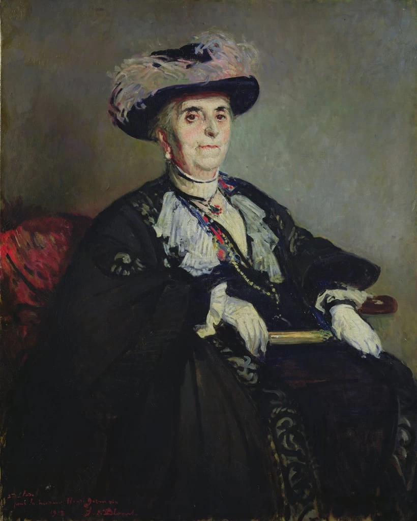 Secondo studio per un ritratto di Madame Henri Germain, 1913 - Musee des Beaux, Arts, Rourn